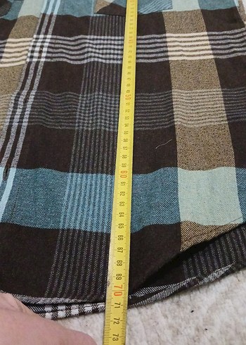 Düğmeli Uzun Kollu Pamuklu kışlık  Erkek Gömlek - Görsel 8