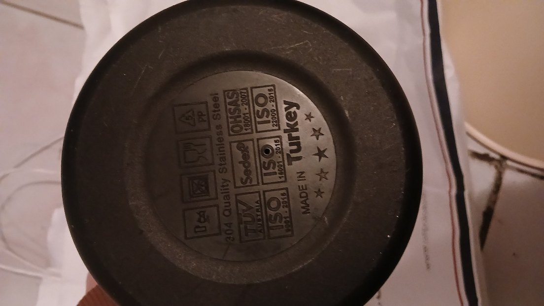 Parlak Gri Schafer termos - Görsel 5