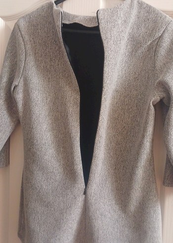 Kadın Gri Uzun Kollu  Kazak - Görsel 8