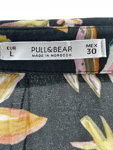 l Beden çeşitli Renk Pull and Bear Gömlek %70 İndirimli.