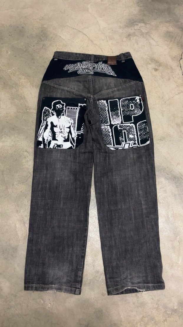 Pislick gangsta pantolon - Görsel 3