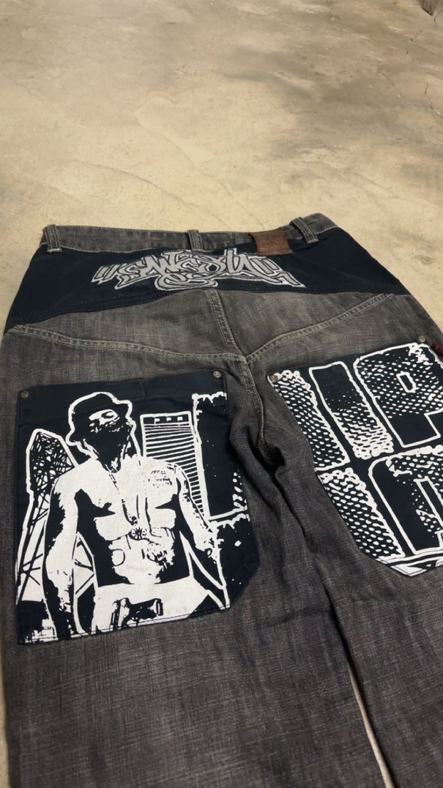 Pislick gangsta pantolon - Görsel 4