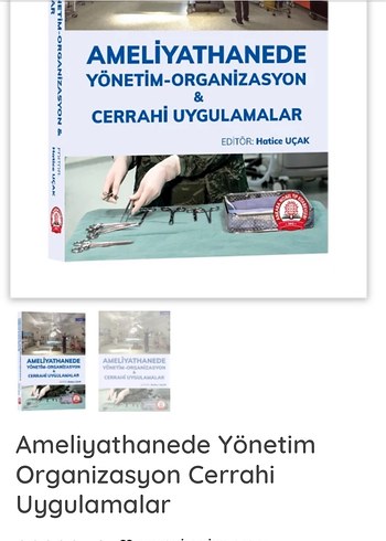 Ameliyathanede Yönetim ve Cerrahi Uygulamalar Kitabı - Görsel 2