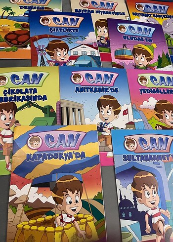 Can Serisi Çocuk Kitapları Seti - Görsel 2