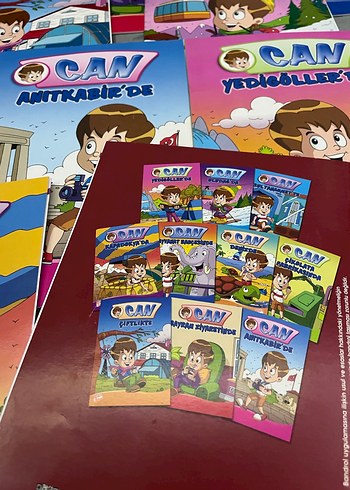 Can Serisi Çocuk Kitapları Seti - Görsel 3