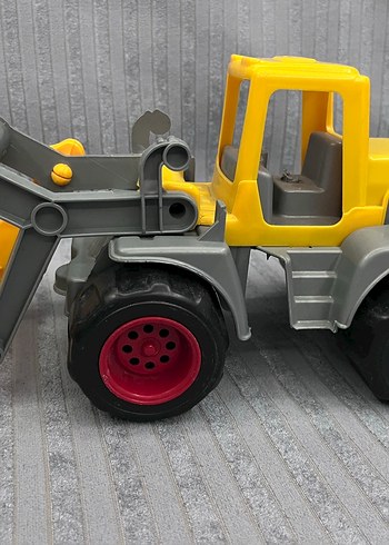 Sarı-Gri Oyuncak Kepçe - Görsel 2