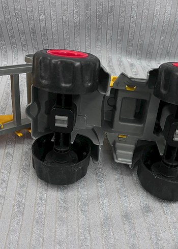 Sarı-Gri Oyuncak Kepçe - Görsel 3