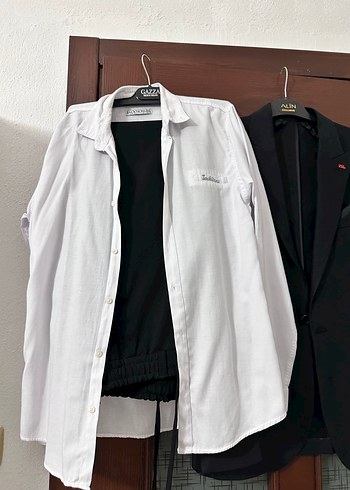 Siyah Erkek Düz Kesim Takım - Görsel 2