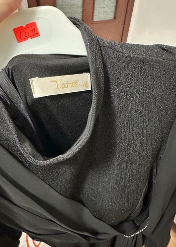 Siyah Uzun Kollu Drapeli Gotik Elbise - Görsel 4