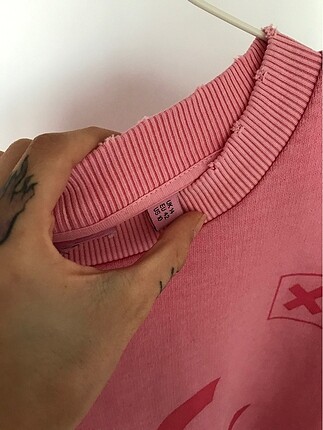 Asos Collusion Sweatshirt Pink