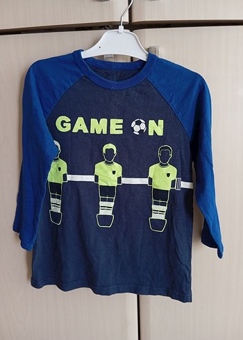 Renkli Baskılı Uzun Kollu Erkek body - Görsel 5