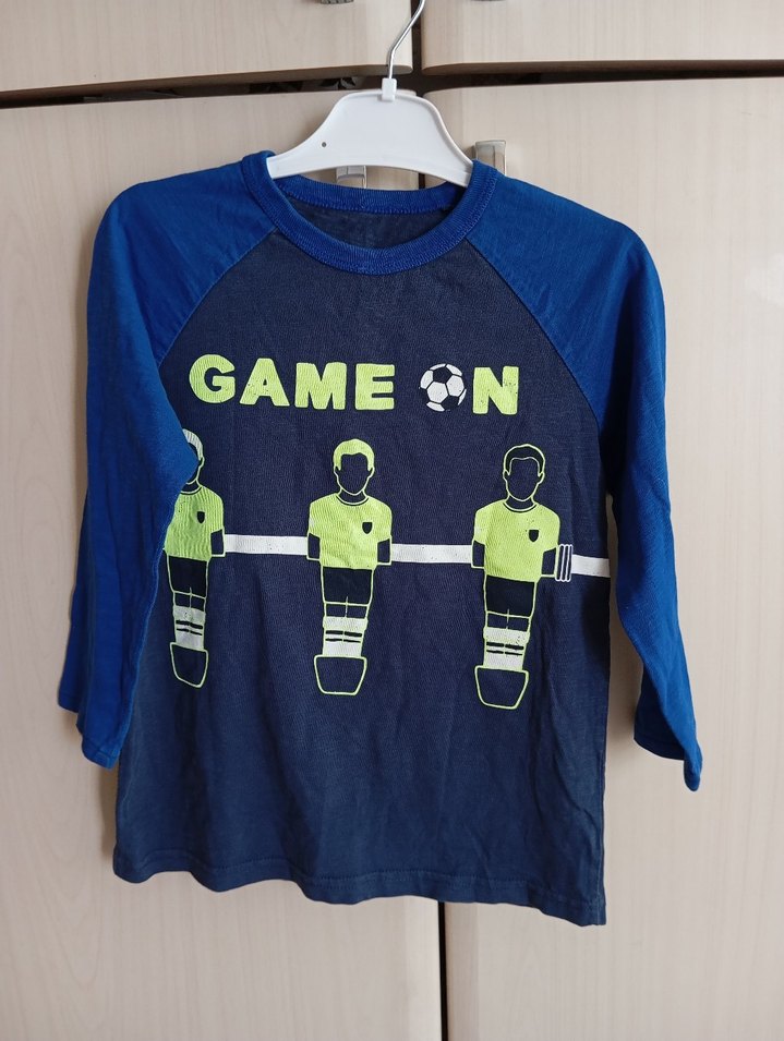 Renkli Baskılı Uzun Kollu Erkek body - Görsel 5