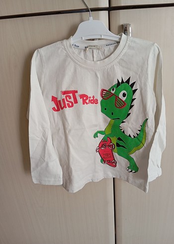 Erkek Çocuk Renkli Baskılı Uzun Kollu body - Görsel 3