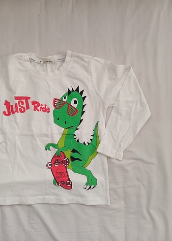 Erkek Çocuk Renkli Baskılı Uzun Kollu body - Görsel 5