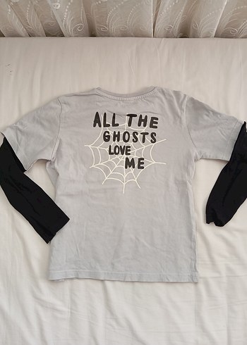 Gri Pamuklu Erkek Çocuk body - Görsel 6