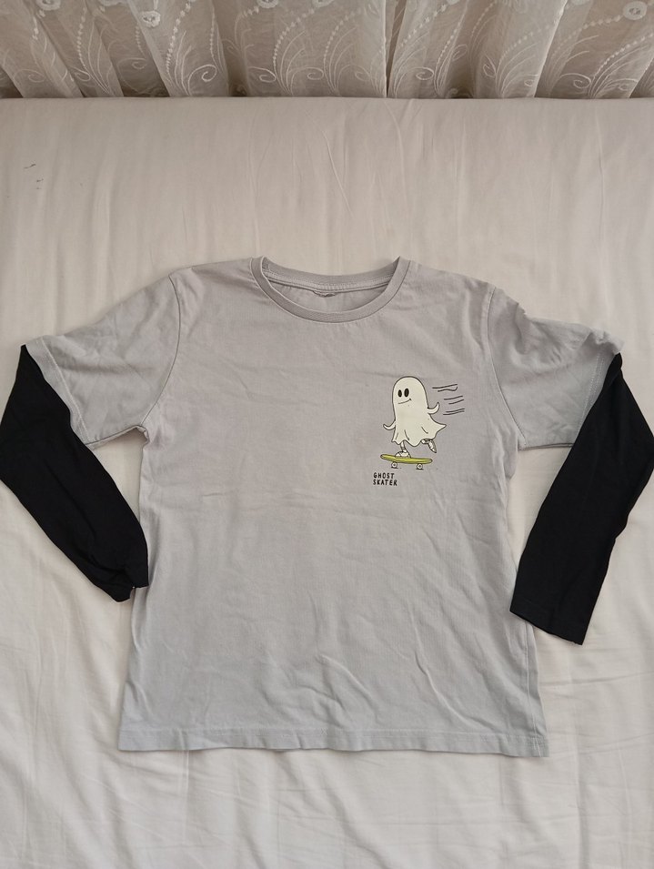 Gri Pamuklu Erkek Çocuk body - Görsel 4