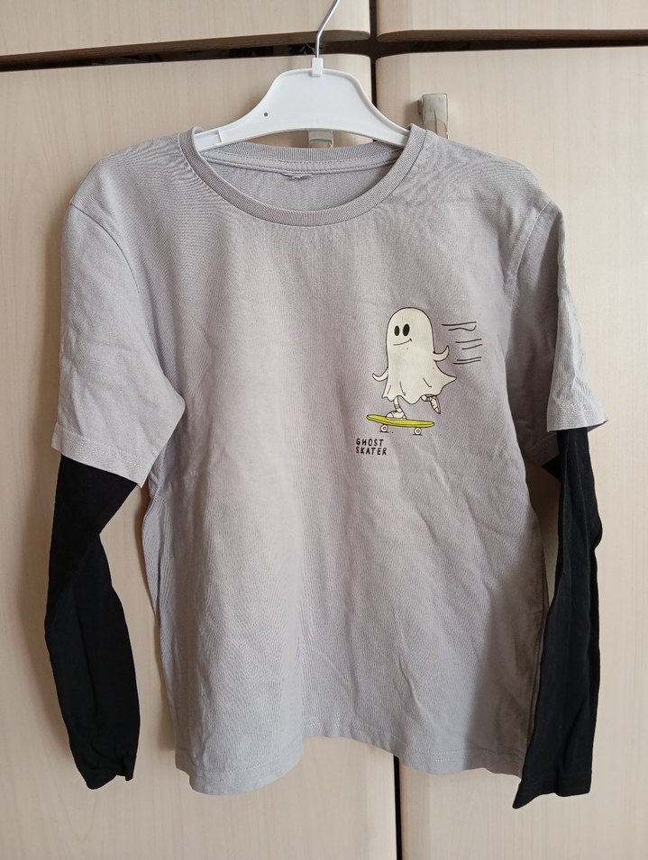 Gri Pamuklu Erkek Çocuk body - Görsel 2