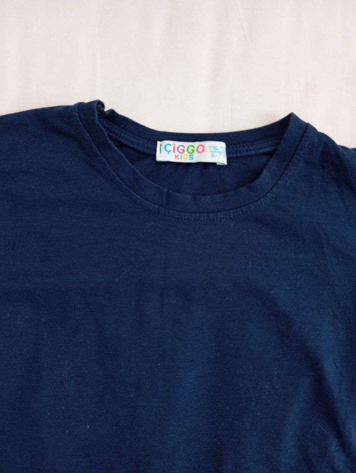 Çiggo Kids 6-7 Yaş Lacivert Erkek Çocuk Body  Rahat & Tertemiz - Görsel 4