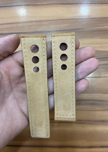 TAG HUER DELİKLİ SUET KORDON - Görsel 2