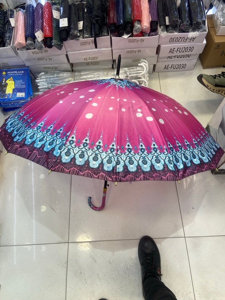 OTOMATİK BASTON ŞEMSİYE - Görsel 2