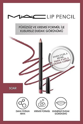 MAC mac soar dudak kalemi