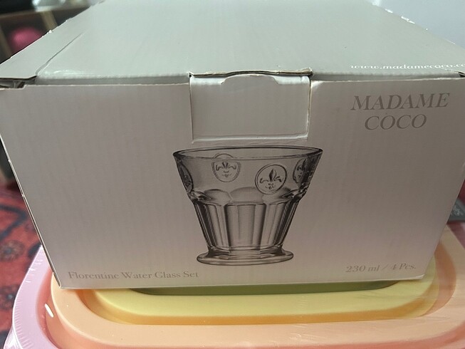 Madame Coco Madame Coco 4 adet Bardak