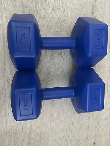 Beden Renk İkili Dambıl Set 2x5 kg