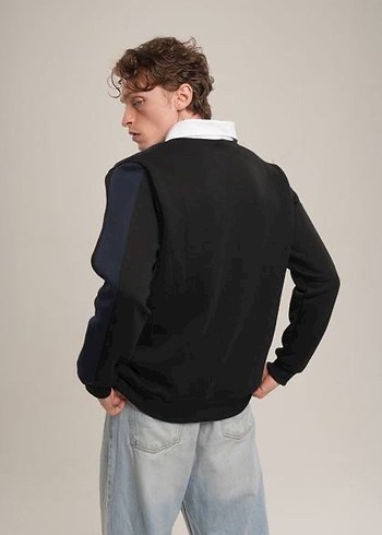 Golf Polo Yaka Sweatshirt - Görsel 2