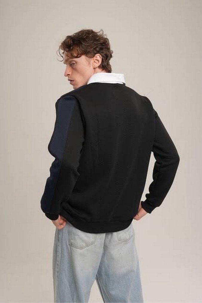 Golf Polo Yaka Sweatshirt - Görsel 2