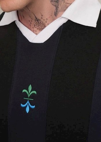 Golf Polo Yaka Sweatshirt - Görsel 3