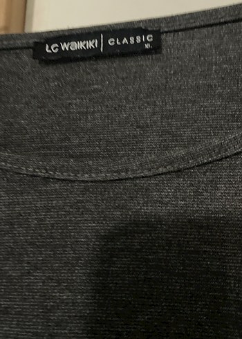 Gri Uzun Kollu Salaş Tunik - Görsel 3