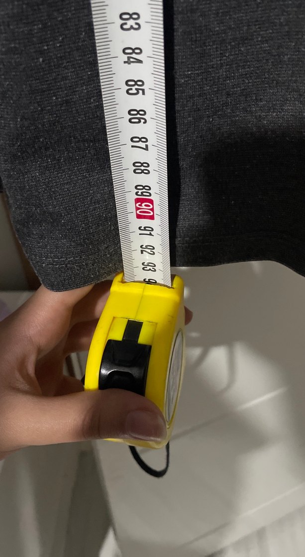 Gri Uzun Kollu Salaş Tunik - Görsel 4