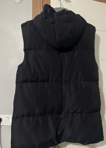 Siyah Fermuarlı Kadın Yelek - Görsel 5