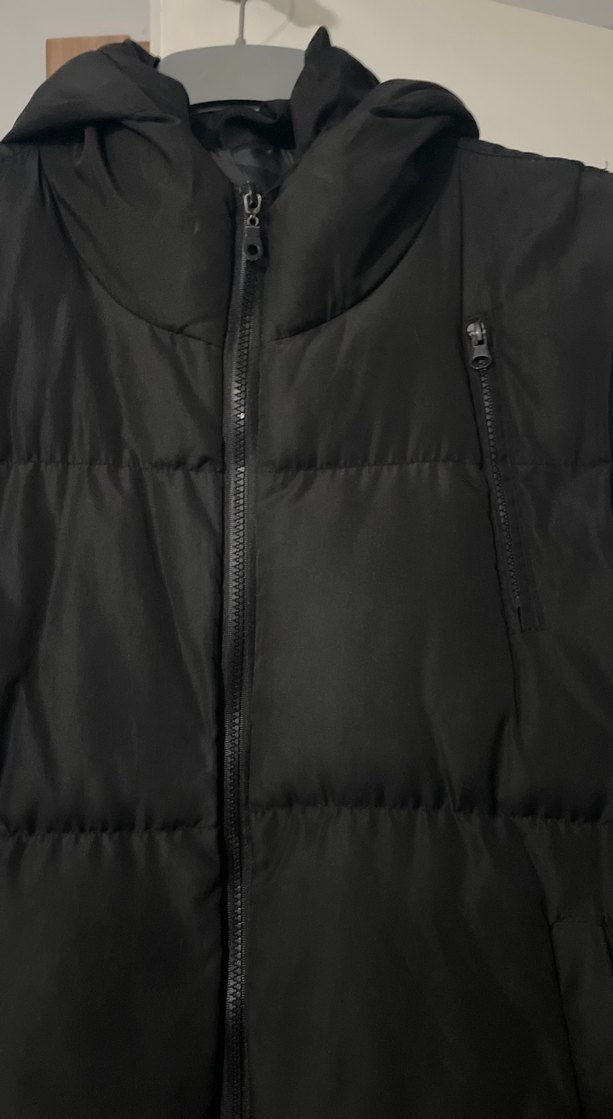 Siyah Fermuarlı Kadın Yelek - Görsel 2