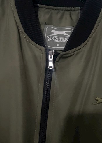 Haki Erkek Fermuarlı Streetwear Ceket - Görsel 4