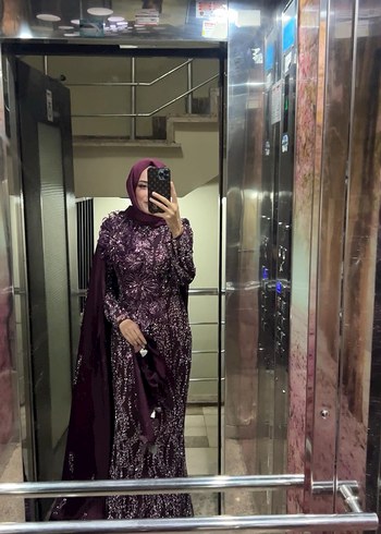 Tesettür Abiye Elbise - Görsel 2