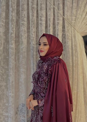 Tesettür Abiye Elbise - Görsel 3