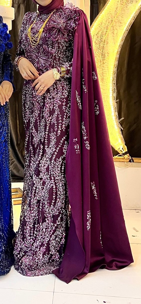 Tesettür Abiye Elbise - Görsel 4