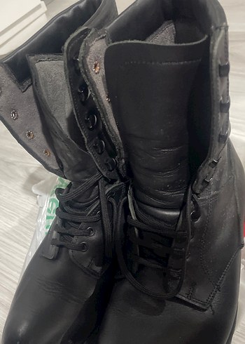 Siyah Kamuflaj Desenli Bağcıklı Erkek Bot - Görsel 2