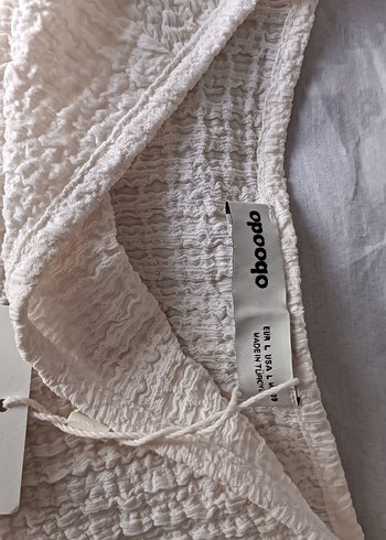 Kadın krem Uzun Kollu triko takım - Görsel 3