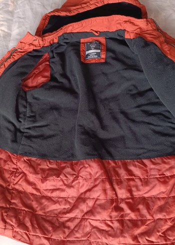 turuncu erkek çocuk mont 12-13 yaş - Görsel 2