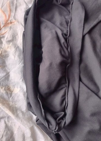 Siyah Rahat Kesim sweatshirt - Görsel 3