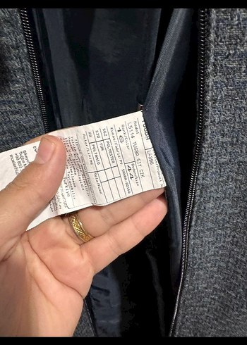 xxl Beden gri Renk Gri Fermuarlı