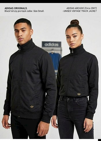Adidas Originals Siyah Vintage Spor Ceket