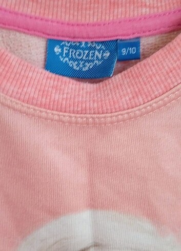 10 Yaş Beden Kız çocuk uzun kollu pembe sweatshirt 