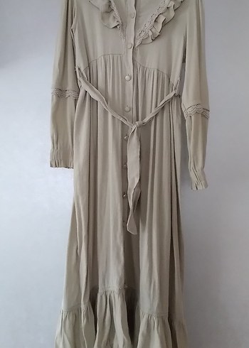 Diğer açık yeşil Vintage Elbise çocuk 10 11 yaştır 1.44 1.48 boy