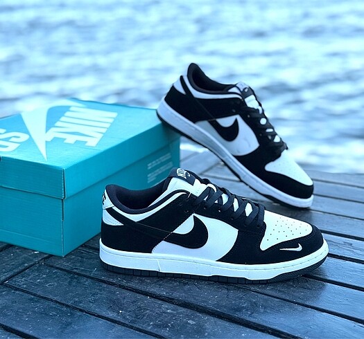 37 Beden NİKE DUNK LOW (black white)