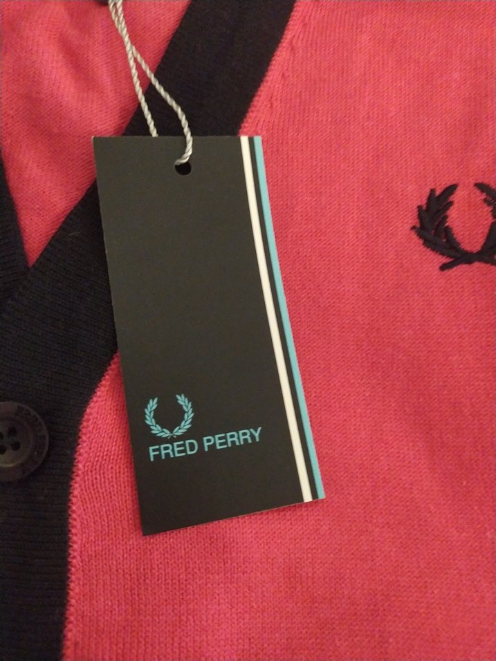 fred prerry Düğmeli   Hırka m beden - Görsel 3