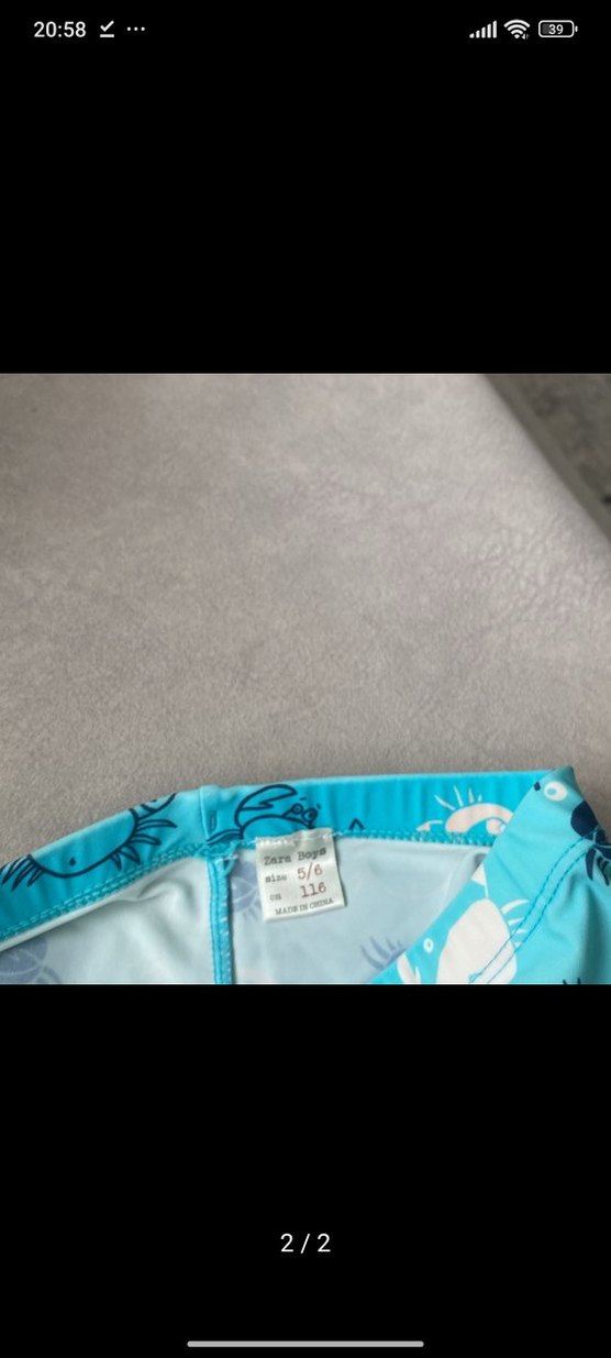 zara erkek bebek&amp;çocuk 5-6 yaş deniz şortu - Görsel 2