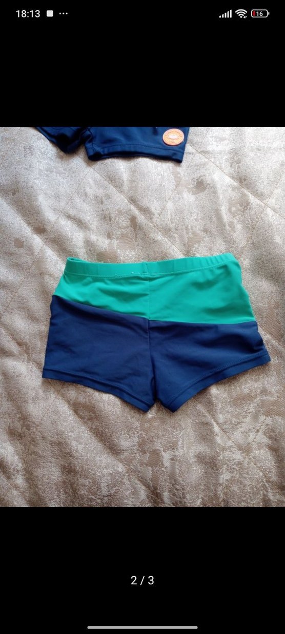 Zara Erkek Çocuk Renkli Baskılı Deniz Şortu - Görsel 2